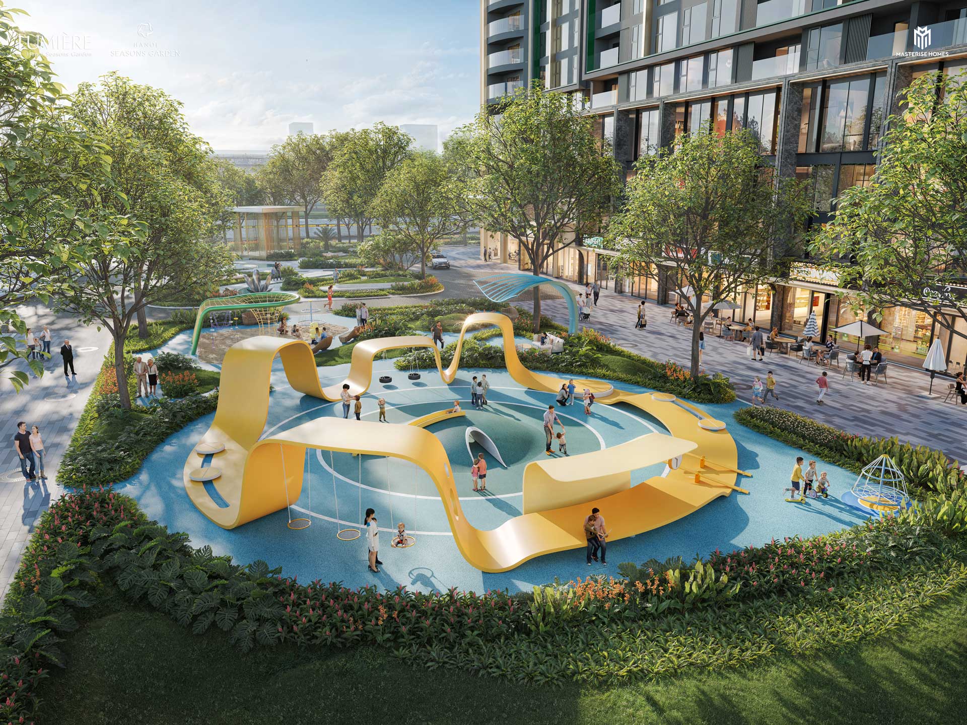 Khu vui chơi vườn diệu kỳ Hanoi Seaons Garden